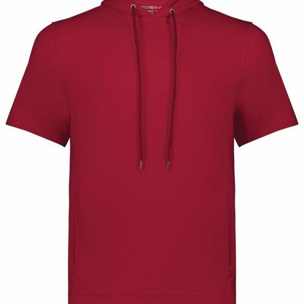 Holloway Youth Eco Revive™ Ventura Soft Knit Short Sleeve Hooded Sweatshirt 222605 Youth Eco Revive™ Ventura Soft Knit Short Sleeve Hooded Sweatshirt Thumbnail