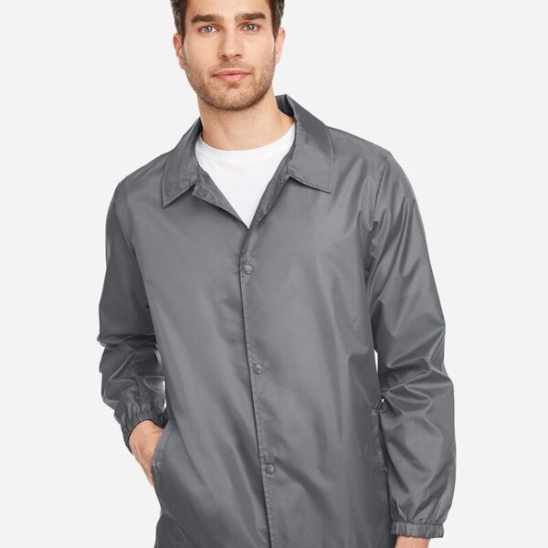 Team 365 Unisex Zone Protect Coaches Jacket TT75 Unisex Zone Protect Coaches Jacket Thumbnail