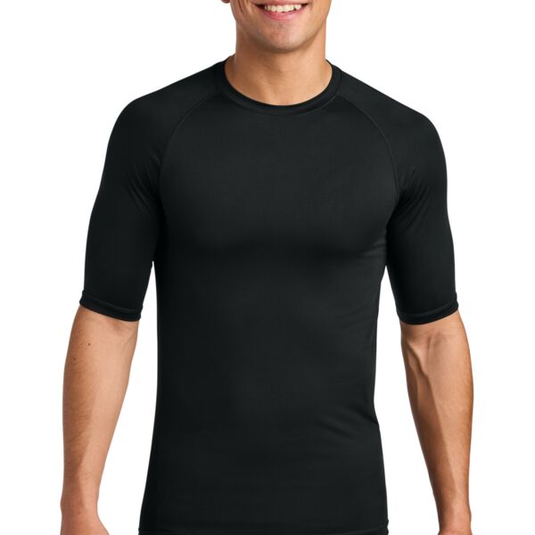 Sport Tek PosiCharge ® Compression 1/2 Sleeve Tee ST120 PosiCharge ® Compression 1/2 Sleeve Tee Thumbnail