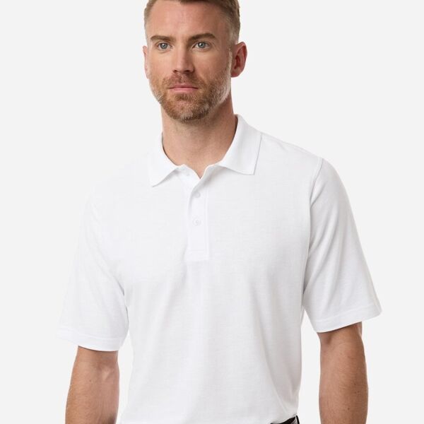 Harriton Men's Tall Maverick CVC Pique Polo M105T Men's Tall Maverick CVC Pique Polo Thumbnail